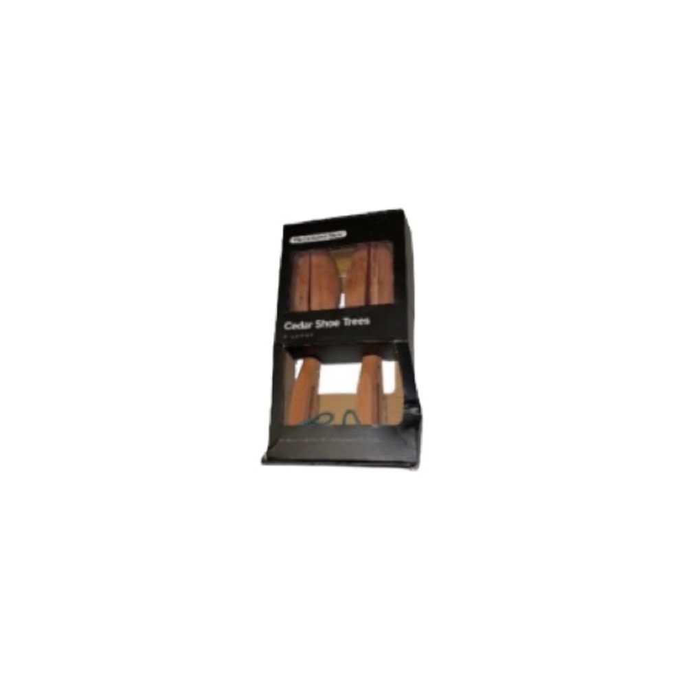 🆕 The Container Store Cedar Shoe Trees - Men’s Size 12.5 to 13.5